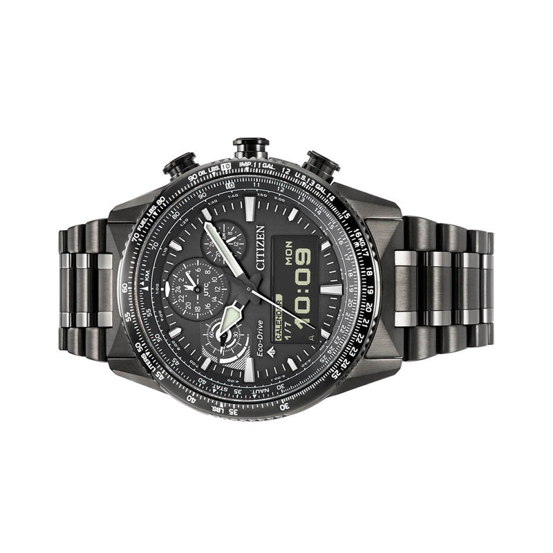 Citizen Promaster Skyhawk U830 Analog-Digital Watch with Black Dial #JV2005-58E