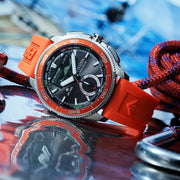 Citizen Eco-Drive Promaster WaveTracker in Orange #JV3000-13E