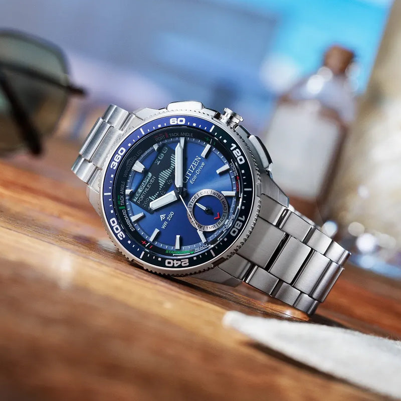 Citizen Eco-Drive Promaster WaveTracker in Blue #JV3006-50L