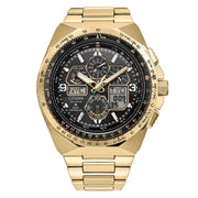 Citizen Promaster Skyhawk A-T Chronograph Goldtone Limited Edition #JY8144-50E