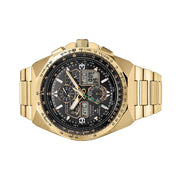 Citizen Promaster Skyhawk A-T Chronograph Goldtone Limited Edition #JY8144-50E