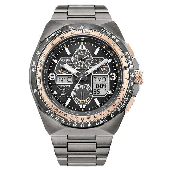 テレビ 281 Citizen Promaster Skyhawk A-T Chronograph 35th Anniversary Limited