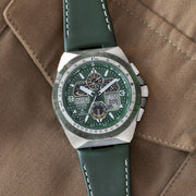 Citizen Promaster Skyhawk A-T Solar Watch with Green Dial #JY8147-01X