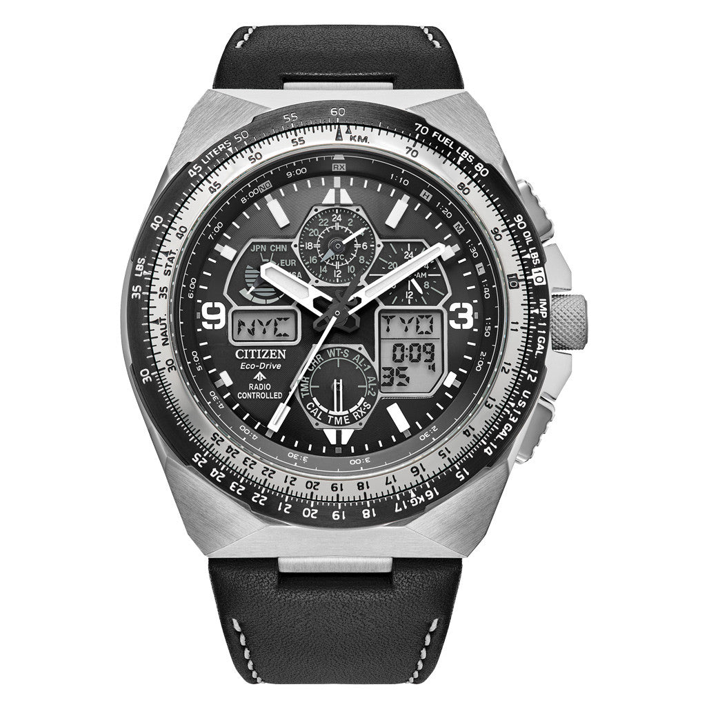 Citizen Promaster Skyhawk A-T Solar Watch with Black Dial #JY8149