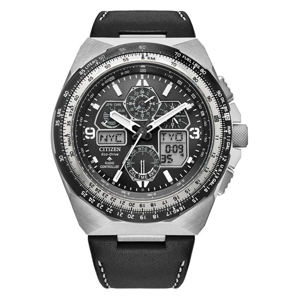 Citizen Promaster Skyhawk A-T Solar Watch with Black Dial #JY8149-05E