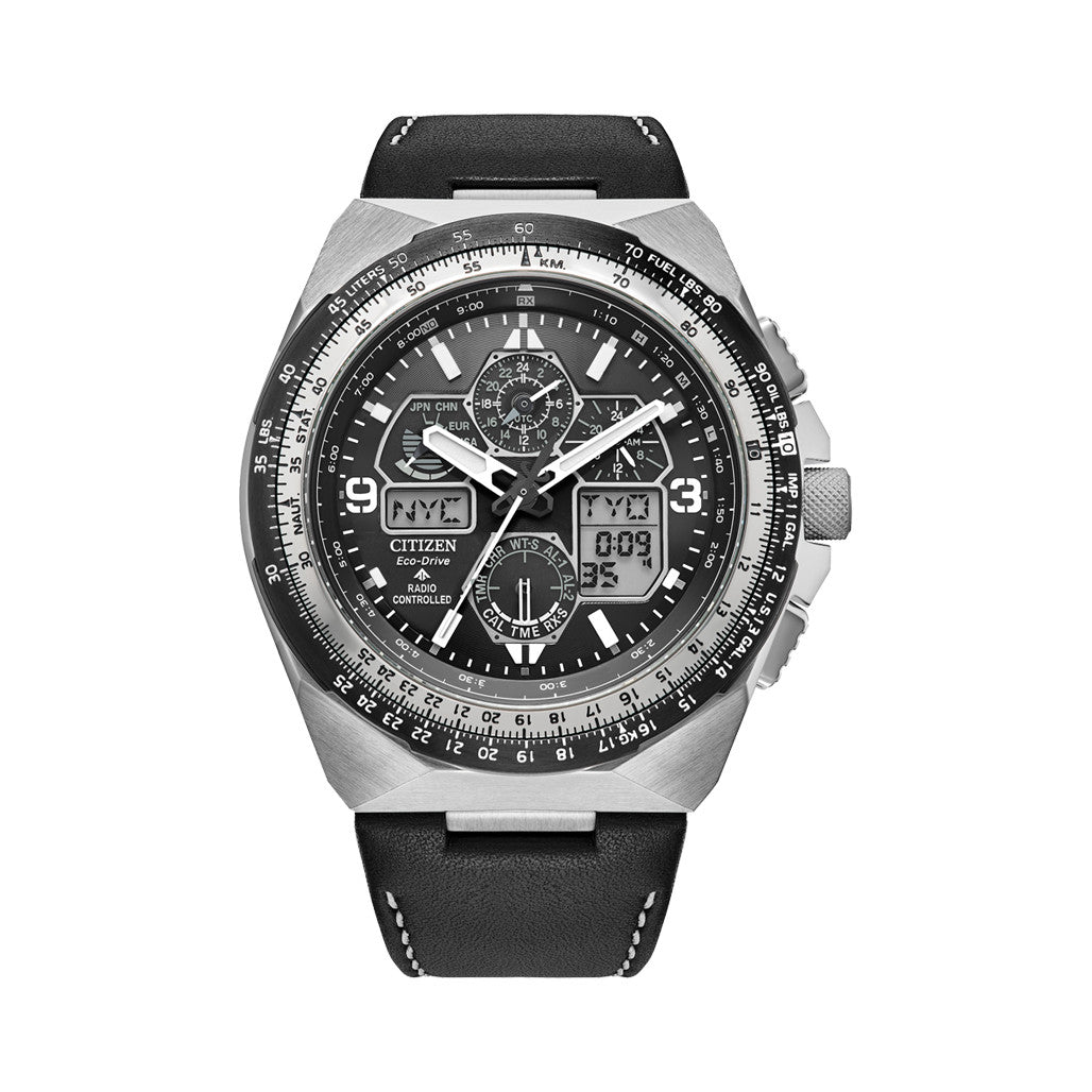 Citizen Promaster Skyhawk A-T Solar Watch with Black Dial #JY8149