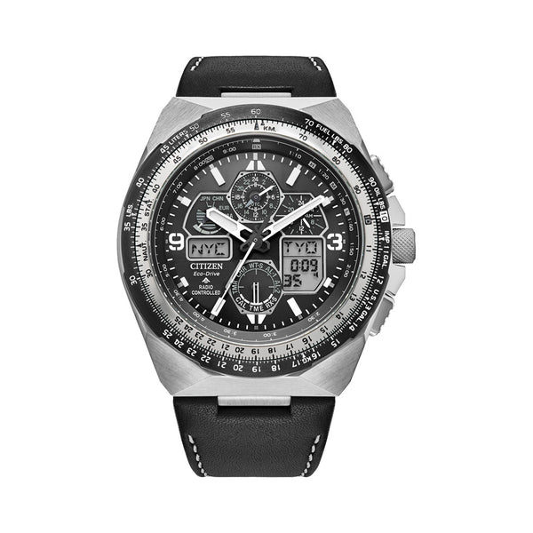 Citizen Promaster Skyhawk A-T Solar Watch with Black Dial #JY8149-05E