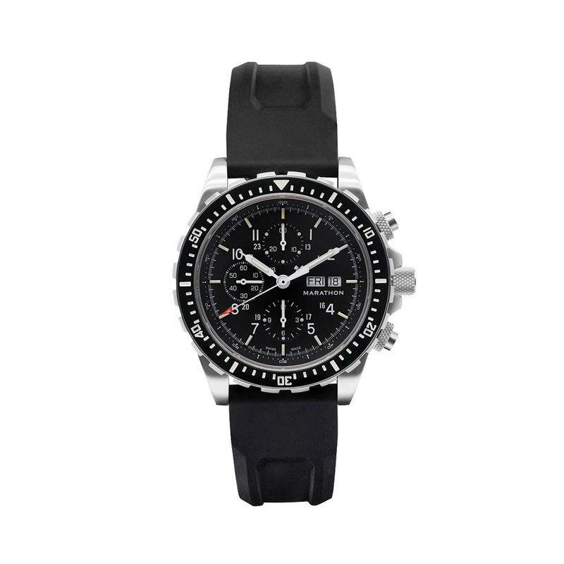 Marathon Swiss Made, CSAR Automatic Valjoux 7750 Chronograph with Sapphire Crystal #WW194014