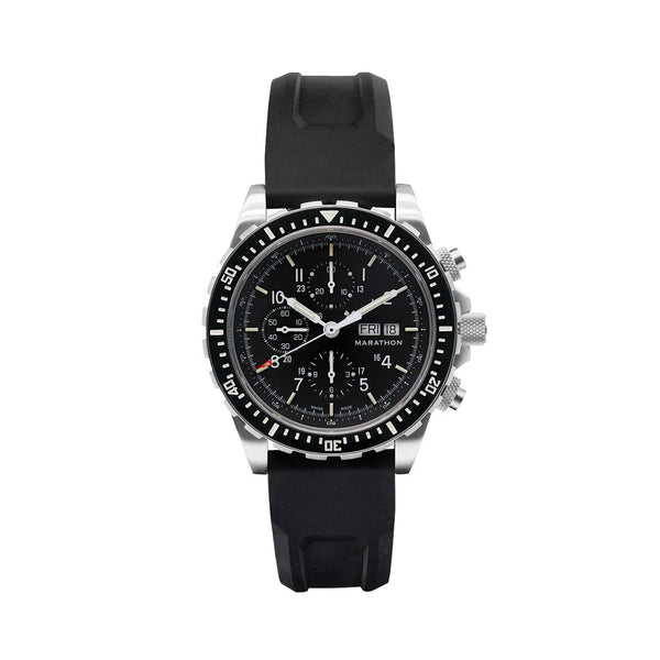 Marathon Swiss Made, CSAR Automatic Valjoux 7750 Chronograph with Sapphire Crystal #WW194014
