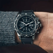 Marathon Swiss Made, CSAR Automatic Valjoux 7750 Chronograph with Sapphire Crystal #WW194014 wrist