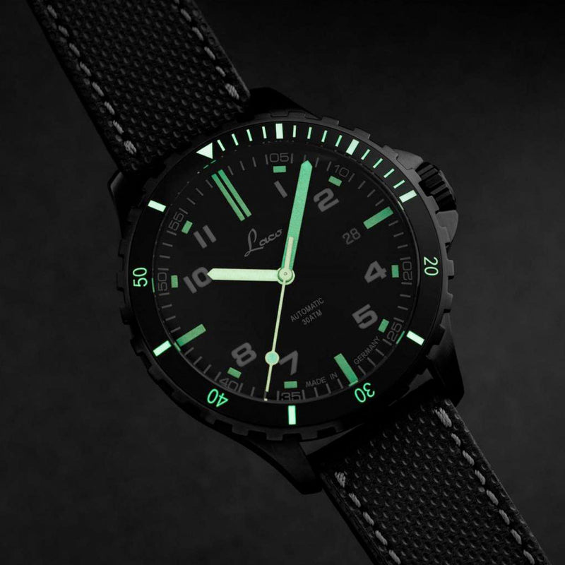 Laco Squad "Edition 96" Limited Series Watch #862145 Lume