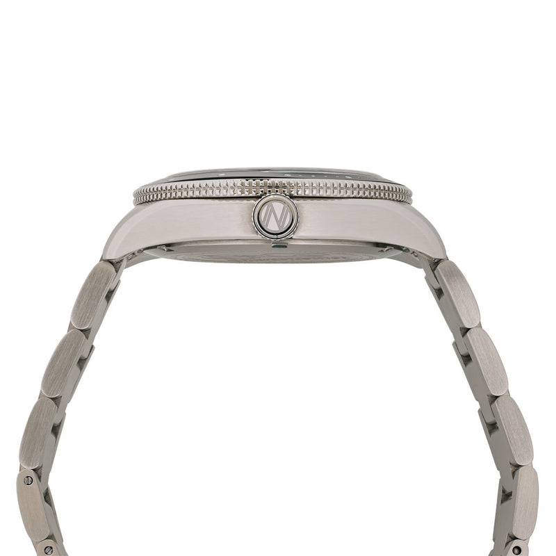 Spinnaker x Islander Croft Limited Edition Hi-Beat Watch with Sand Ombre Purple Dial #SP-5094-LIW22 crown