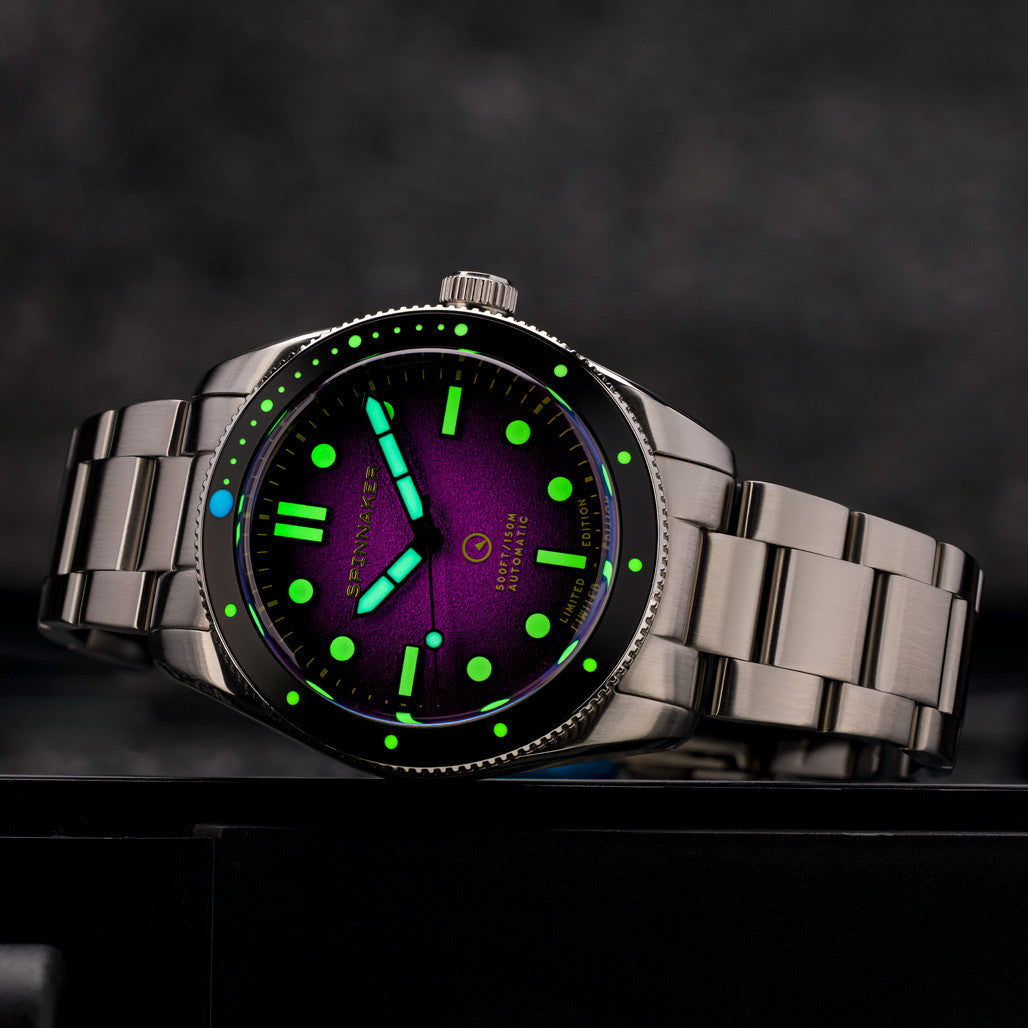 Spinnaker x Islander Croft Limited Edition Hi-Beat Watch with Sand