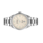 Le Jour Brooklyn Swiss Automatic Dress watch with Champagne Hobnail Dial #LJ-BR-004 side