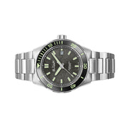 Le Jour Coral Automatic Swiss Dive Watch with Grey Textured Dial #LJ-CD-003side