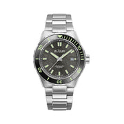 Le Jour Coral Automatic Swiss Dive Watch with Grey Textured Dial #LJ-CD-003