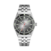 Le Jour Delmare Swiss Dive Watch with Fume Grey Dial #LJ-DM-004