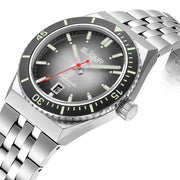 Le Jour Delmare Swiss Dive Watch with Fume Grey Dial #LJ-DM-004 side