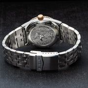Le Jour Delmare Swiss Dive Watch with Fume Grey Dial #LJ-DM-004 back