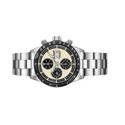 Le Jour Le Mans Swiss Automatic Chronograph with Ivory Dial #LJ-LM-001 side