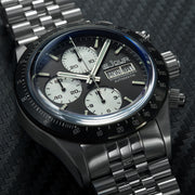 Le Jour Le Mans Swiss Automatic Chronograph with Black Dial #LJ-LM-006 lifestyle