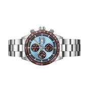 Le Jour Le Mans Swiss Automatic Chronograph with Ice Blue Dial #LJ-LM-009 side