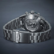 Le Jour Le Mans Swiss Automatic Chronograph with White Dial #LJ-LM-010 back