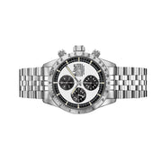 Le Jour Le Mans Swiss Automatic Chronograph with White Dial #LJ-LM-010 side