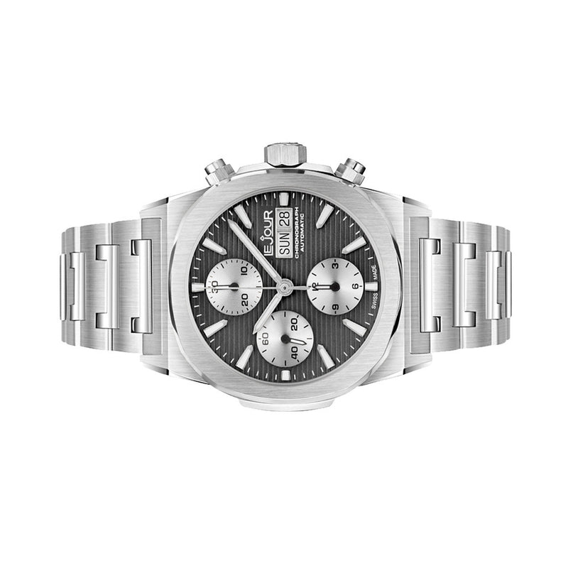 Le Jour Rally Monte-Carlo Automatic Chronograph with Black Dial #LJ-RMC-001 side