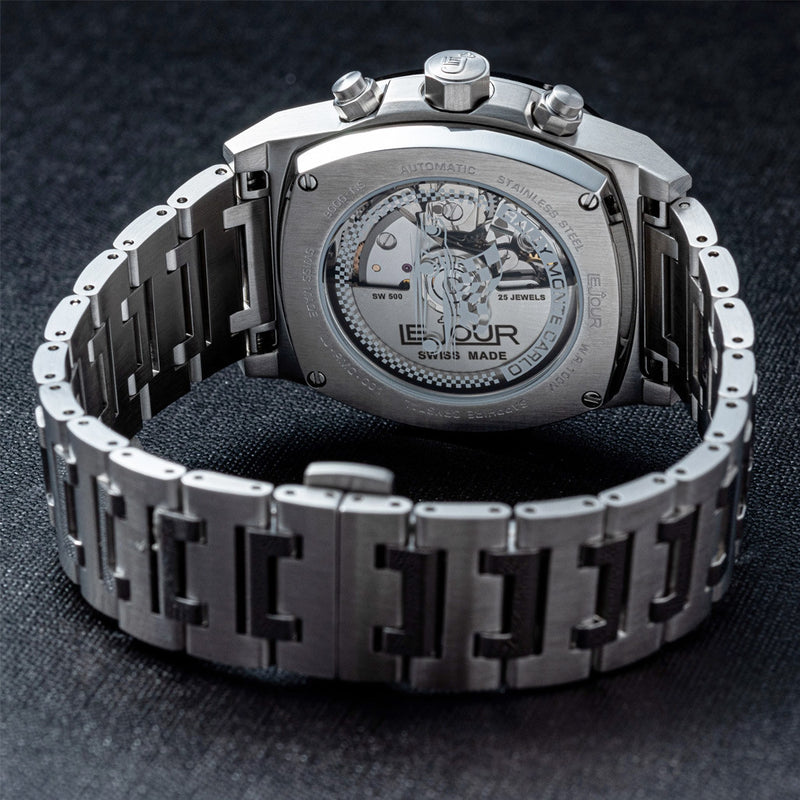 Le Jour Rally Monte-Carlo Automatic Chronograph with Black Dial #LJ-RMC-001 back