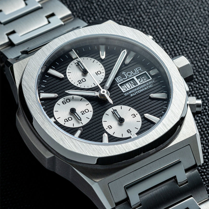 Le Jour Rally Monte-Carlo Automatic Chronograph with Black Dial #LJ-RMC-001 lifestyle