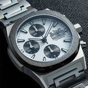 Le Jour Rally Monte-Carlo Automatic Chronograph with White Dial #LJ-RMC-002 lifestyle