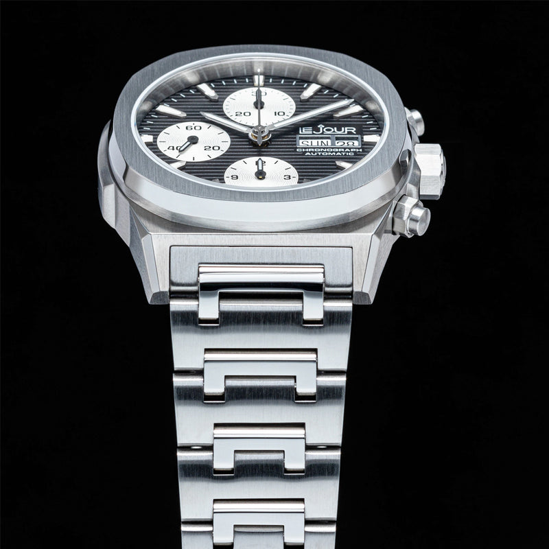 Le Jour Rally Monte-Carlo Automatic Chronograph with Dark Green Dial #LJ-RMC-004 lifestyle