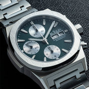 Le Jour Rally Monte-Carlo Automatic Chronograph with Dark Green Dial #LJ-RMC-004 lifestyle