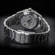 Le Jour Seacolt Automatic Swiss Dive Watch with Black Textured Dial #LJ-SCD-001 back