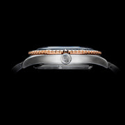 Le Jour Seacolt Automatic Swiss Dive Watch with Black Textured Dial #LJ-SCD-001 crown