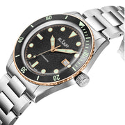 Le Jour Seacolt Automatic Swiss Dive Watch with Black Textured Dial #LJ-SCD-001 lifestyle
