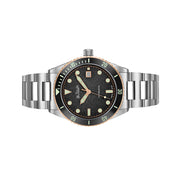 Le Jour Seacolt Automatic Swiss Dive Watch with Black Textured Dial #LJ-SCD-001 side