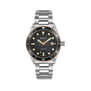 Le Jour Seacolt Automatic Swiss Dive Watch with Black Textured Dial #LJ-SCD-001