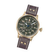 Laco Limited "Edition 97" Bronze Automatic Flieger #862160 tilt