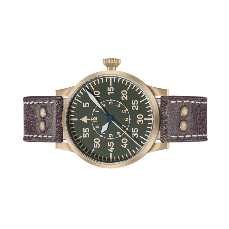 Laco Limited "Edition 97" Bronze Automatic Flieger #862160 side