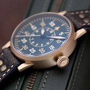 Laco Limited "Edition 97" Bronze Automatic Flieger #862160 lifestyle
