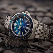 Islander 22mm Brushed 5-Link Bracelet for Full-Size Seiko Samurai #BRAC-128