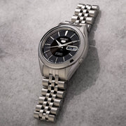 Islander 18mm Brushed and Polished Solid-Link Bracelet for Seiko SNKL23 Watch #BRAC-97