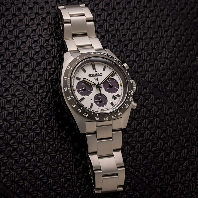Islander 20mm Brushed Solid-Link Watch Bracelet for Seiko 39mm Speedtimer #BRAC-112