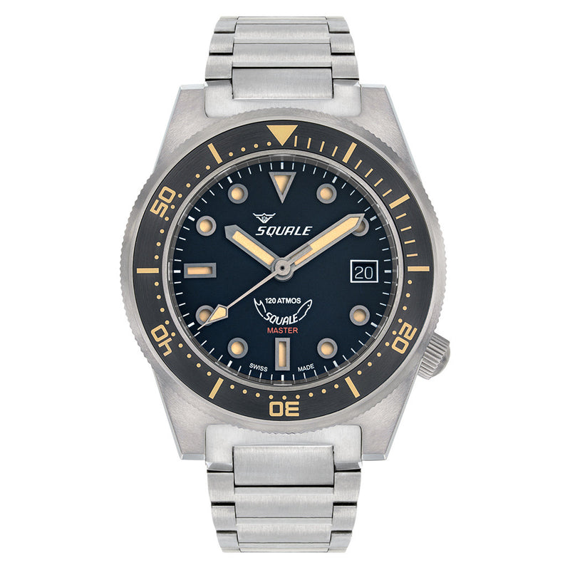 Squale Master Titanium 120 ATM 65th Anniversary Watch #MASTERTIBKBK.TI20