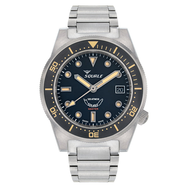 Squale Master Titanium 120 ATM 65th Anniversary Watch #MASTERTIBKBK.TI20