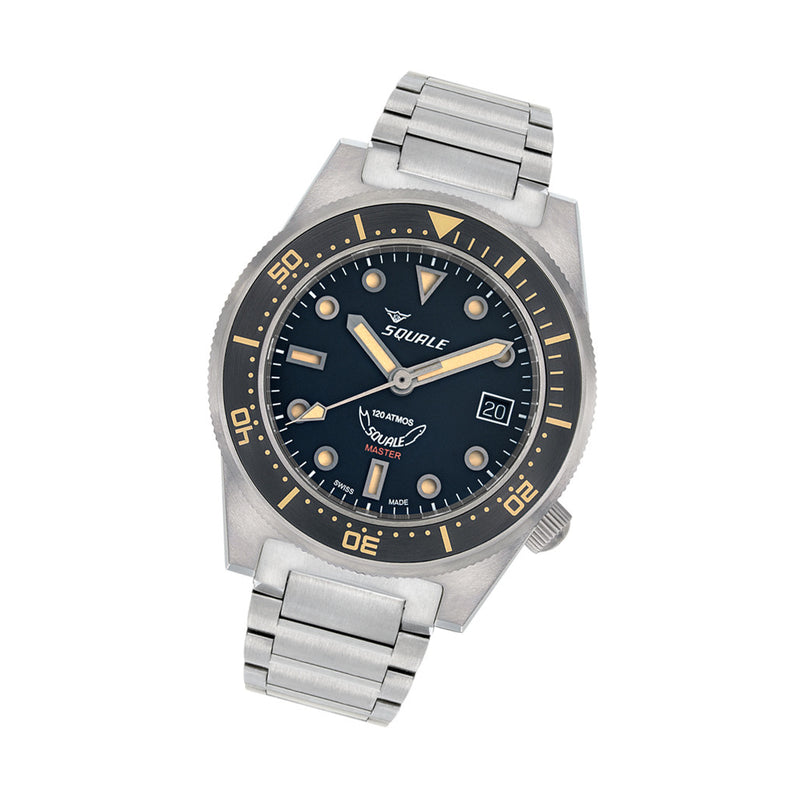 Squale Master Titanium 120 ATM 65th Anniversary Watch #MASTERTIBKBK.TI20
