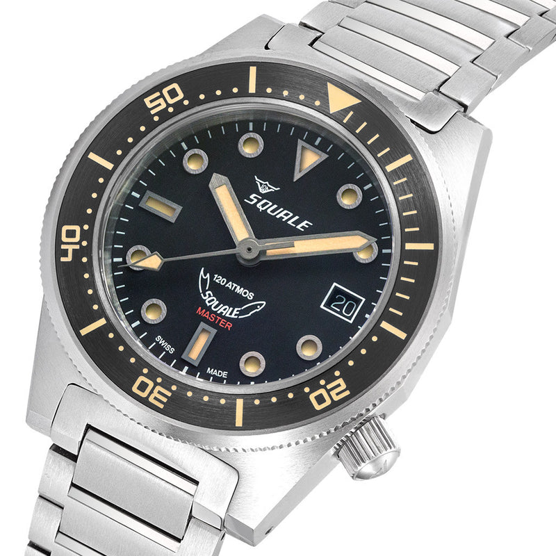 Squale Master Titanium 120 ATM 65th Anniversary Watch #MASTERTIBKBK.TI20