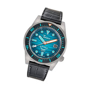 SQUALE Master Titanium Grand Vert Diver with Teal Dial #MASTIBKGR.RAL